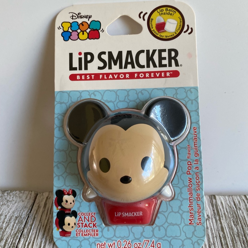 Tsum Tsum Disney Mickey Mouse Lip Smacker Lip Balm Brand New